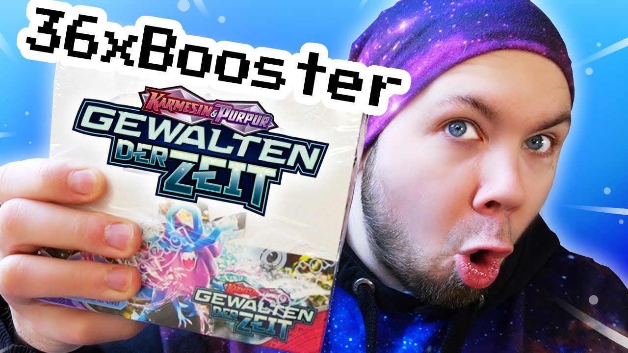 Was bietet ein Booster Display von Gewalten der Zeit?! | Pokémon TCG opening