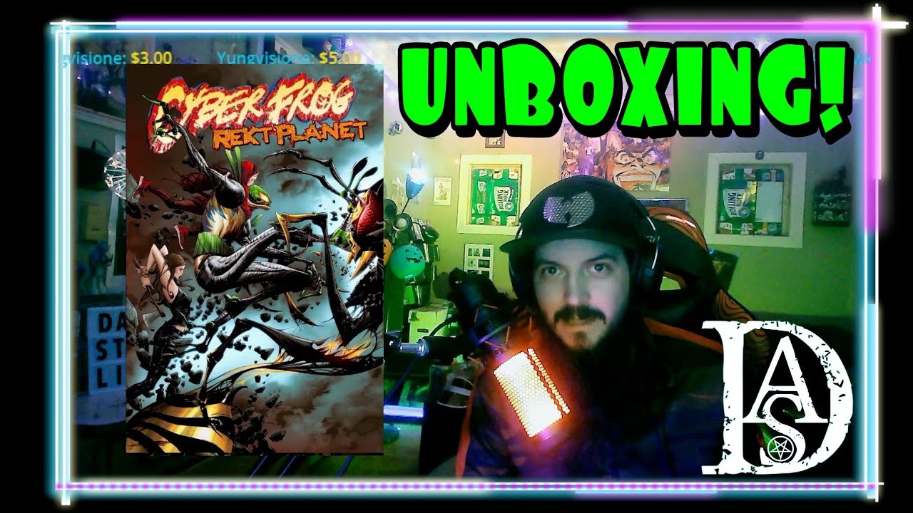 CYBERFROG: REKT PLANET UNBOXING