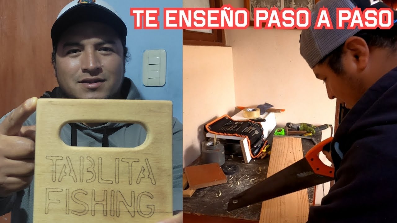 CÓMO HACER TU PROPIA TABLITA DE PESCA I Fácil y Rápido I DIY