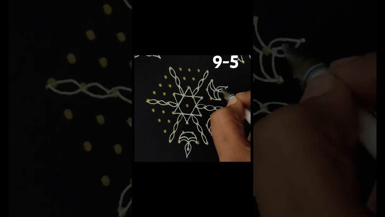 #deeparangoli#deepa#rangoli#kolam#easyrangoli#muggulu