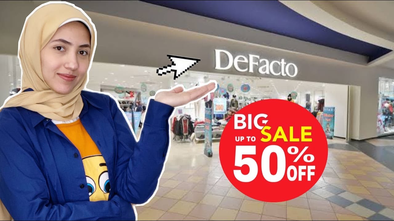 جولة في Defacto  ✌️ (فرع مول مصر ) و Sale up to 50%