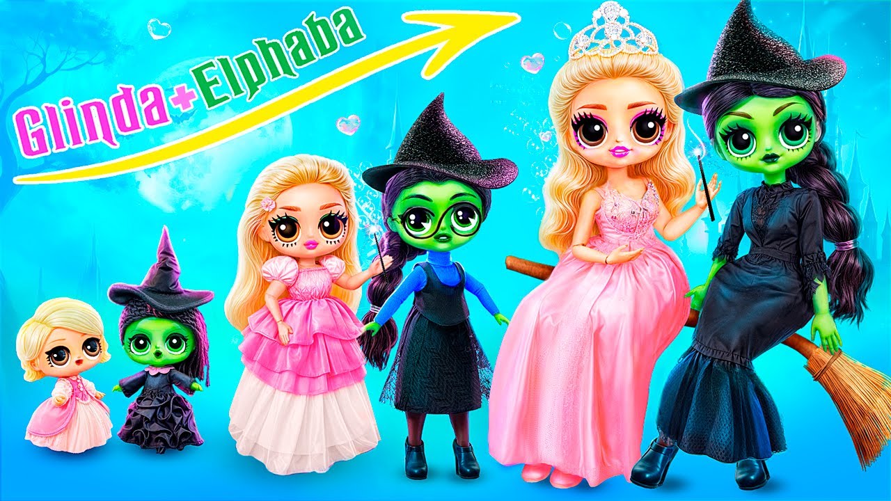 Wicked: Glinda & Elphaba Growing Up! 31 DIYs