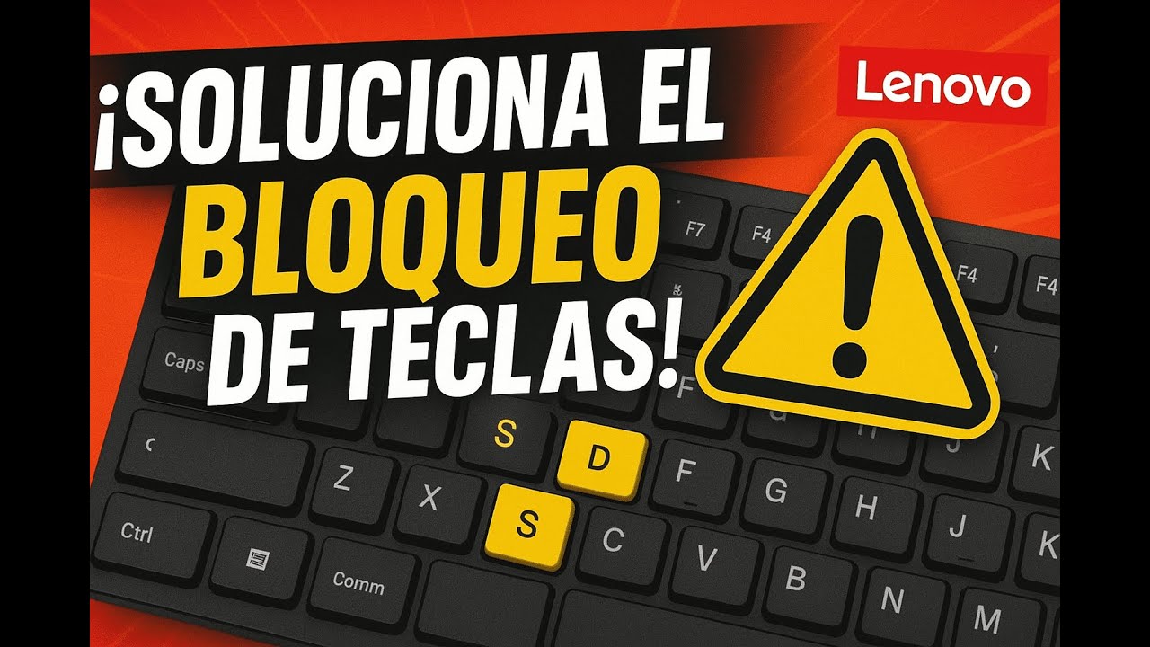 COMO DESBLOQUEAR TU TECLADO LENOVO. 