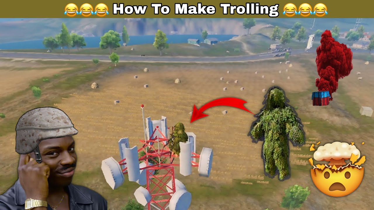 How to Make Trolling 😂🔥 | BGMI #pubgfunny #trolling #