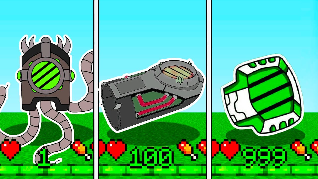 MEU CARNITRIX EVOLUI A CADA NÍVEL DE XP NO MINECRAFT BEN 10