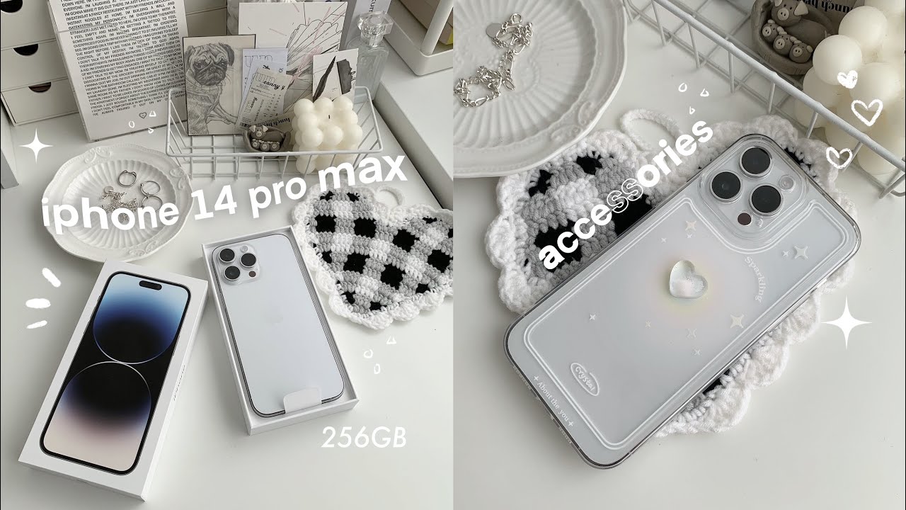 Распаковка iPhone 14 Pro Max (серебристый) + аксессуары при участии Moft