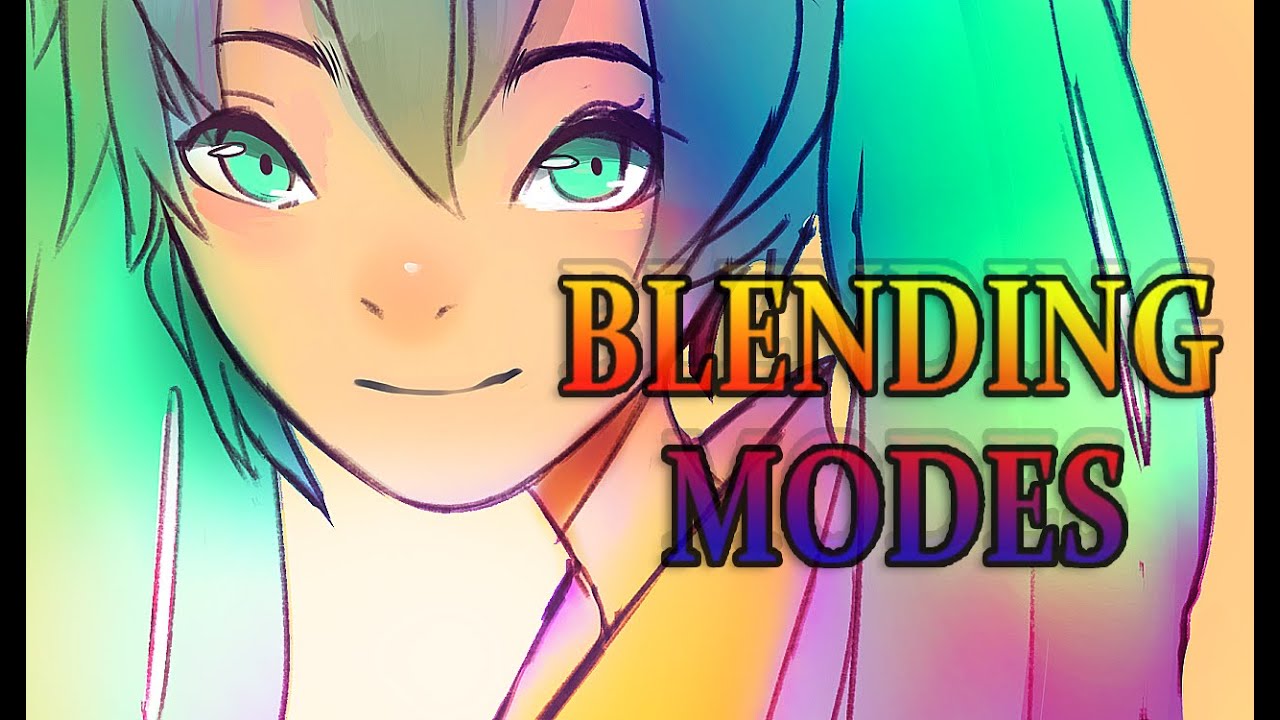 Paint tool sai walkthrough:Blending modes
