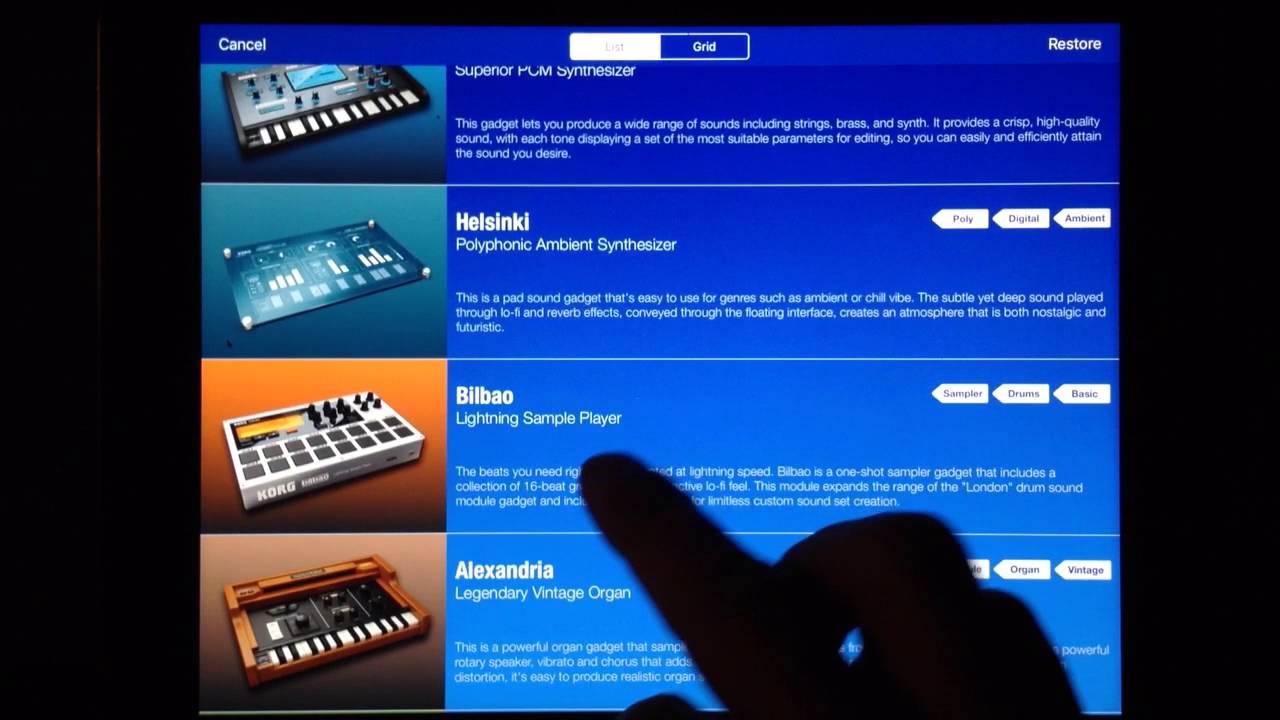 Introduction to KORG Gadget