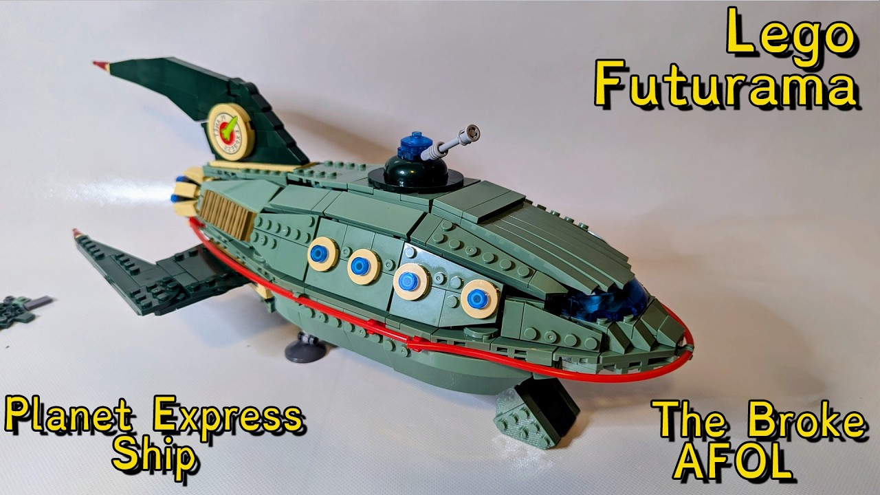 Lego Futurama Planet Express Ship