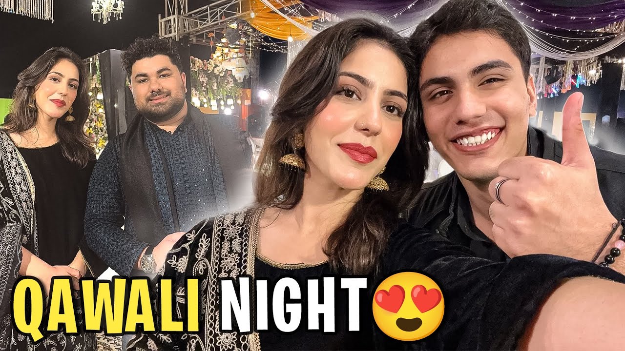 Qawali Night Par Gye😍| Dance | Mehndi | Food |Nabila Nisar