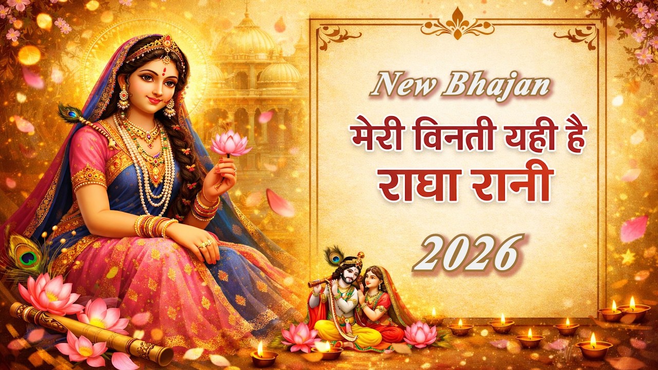 मेरी विनती यही है राधा रानी | Latest Radha Rani Bhajan 2026 | Vaikunth Vibes | #trending  #bhajan