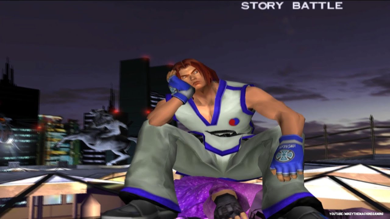 Tekken 4 - Hwoarang - Story Mode (PlayStation 2)