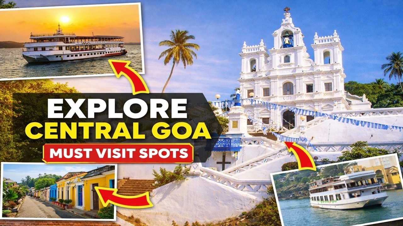 Exploring Central Goa | Top Tourist Places You Shouldn’t Miss | Complete Sightseeing Vlog | 2026