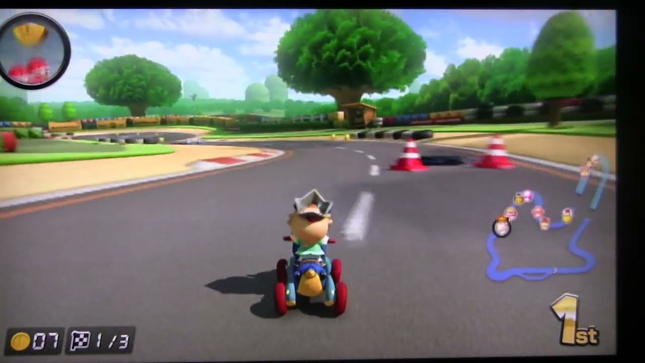 Baby Rosalina’s Cutest Bear‑Poo Drive Sprint | Calm Racing in Mario Circuit (Shell Cup)