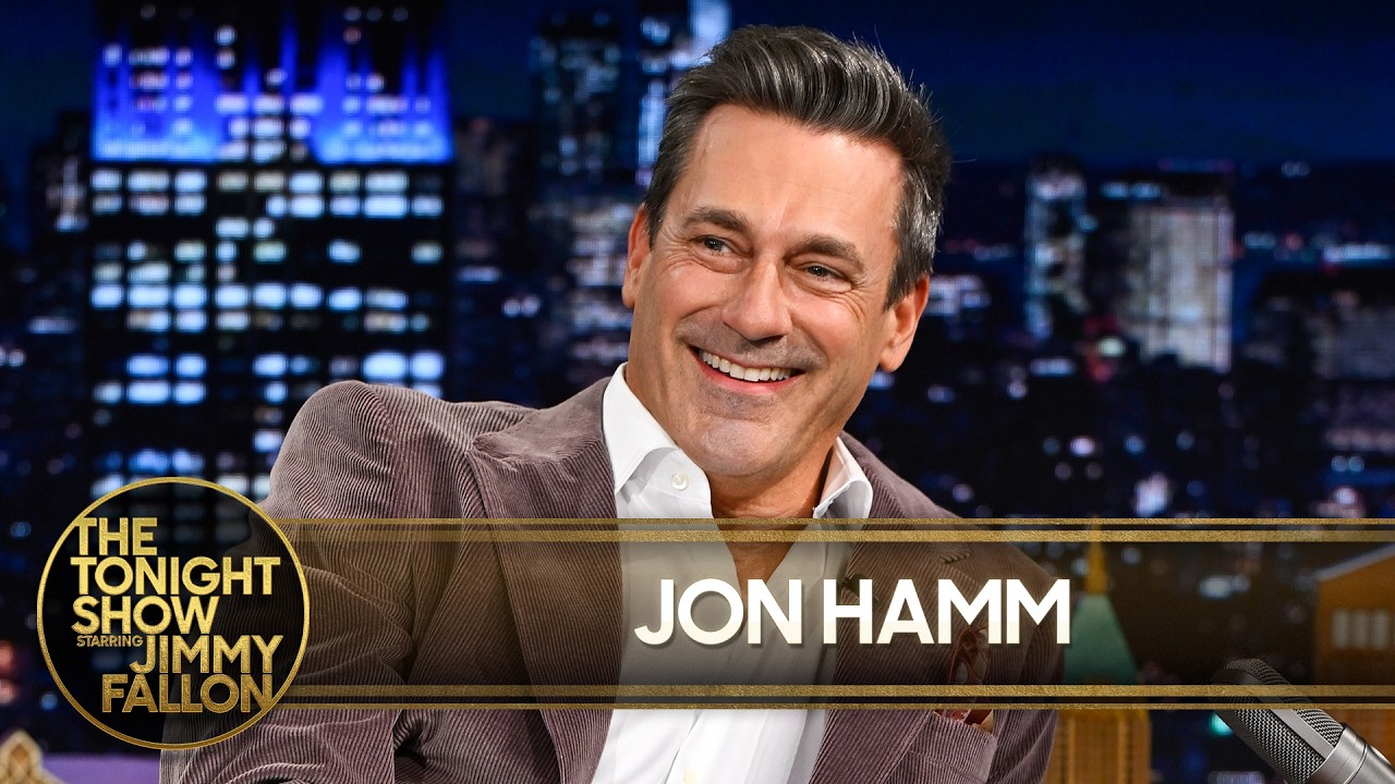 Jon Hamm Reacts to His Viral Dance Meme, Reminisces on His Old Haircut with a Wig (Extended)