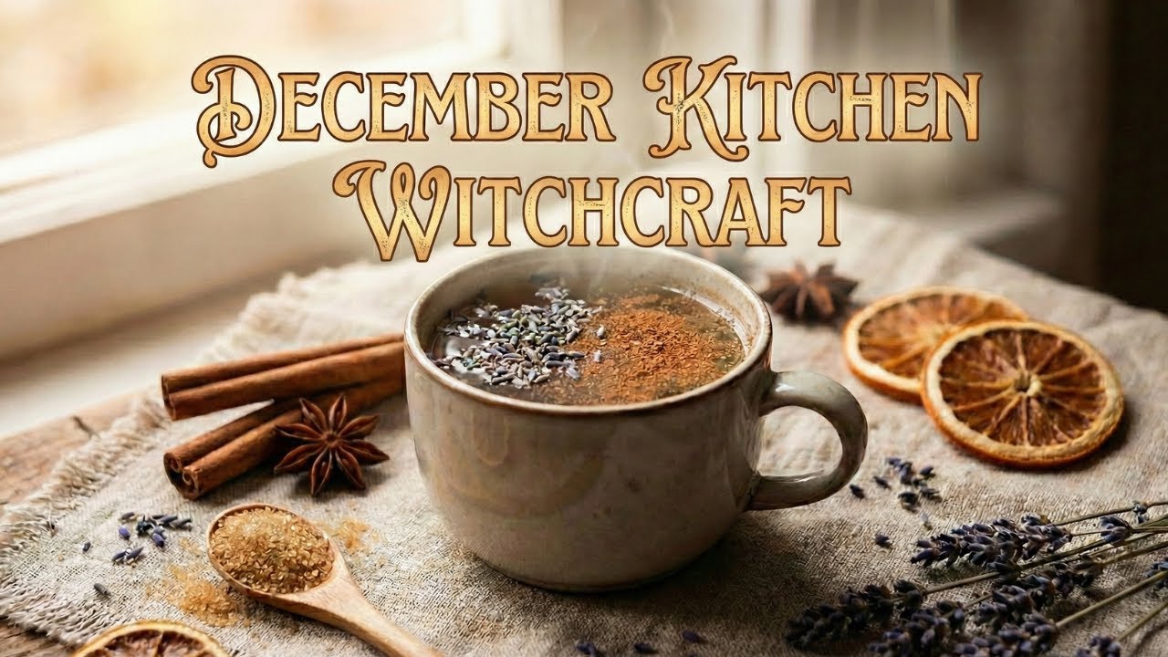 Kitchen Witchcraft for December: Warming Herbs, Winter Potions & Hearth Rituals