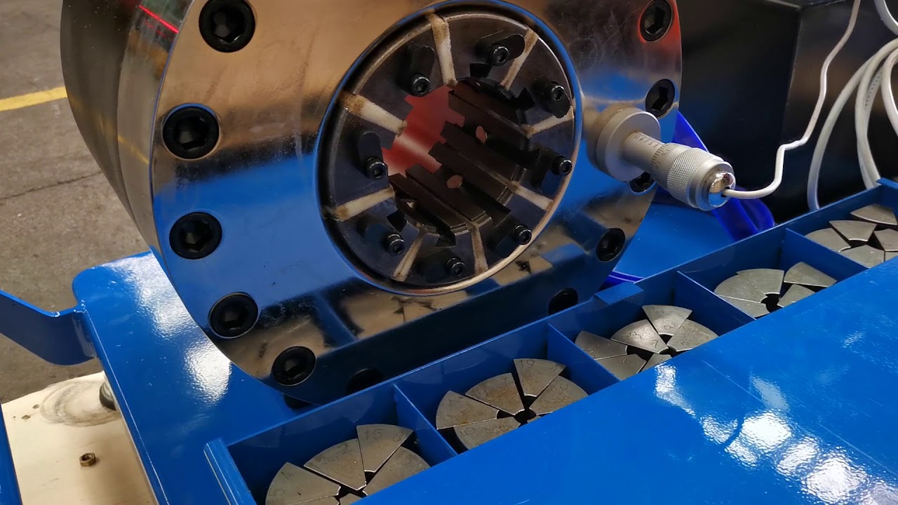 Mobile hydraulic hose Crimping machine 12V - KSD507