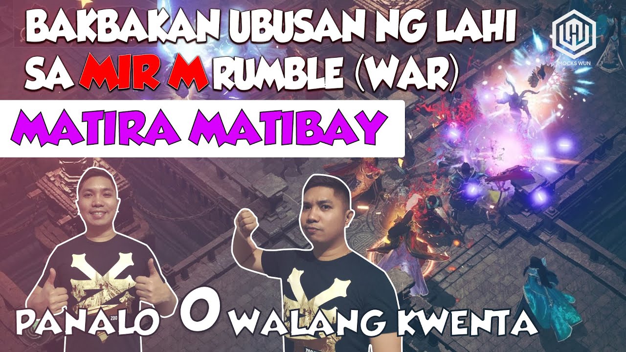 My Mir M WAR (Rumble) first participation | Mir M Mandala Introduction | Mocks Wun Plays