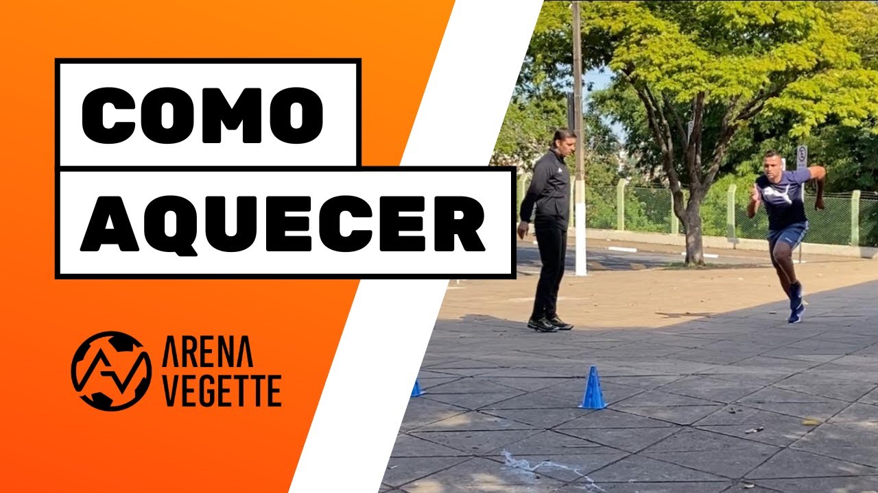 Como fazer AQUECIMENTO para jogar ou treinar futebol ⚽️