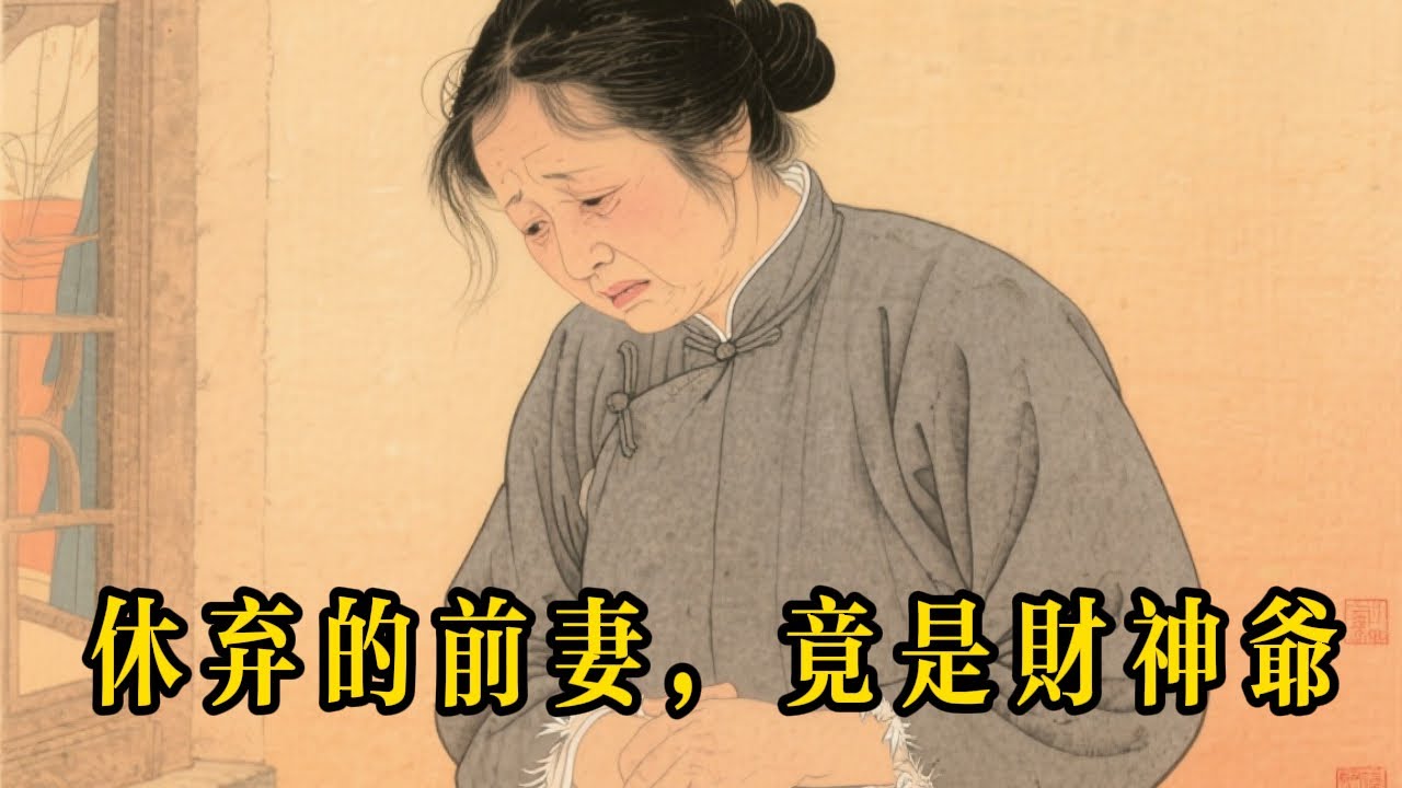 暴富后嫌妻子是黃臉婆，富商休妻另娶名伶，誰知前妻改嫁窮漢後美若天仙，富商追悔莫及：我竟趕走了真財神！民間故事、爽文、反轉、打臉#民間故事 #反轉 #打臉 #夫妻故事