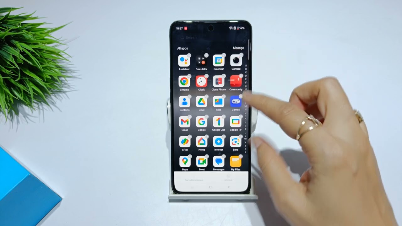 How to set app drawer in oneplus nord 5 | Oneplus nord ce 5 app drawer settings