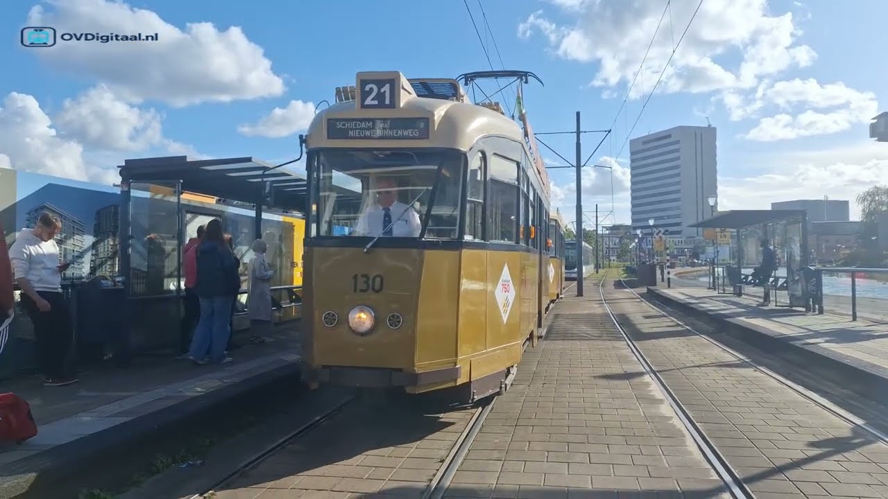 📸🚋 Historische Trams tijdens 750jaar Schiedam 12-9-2025