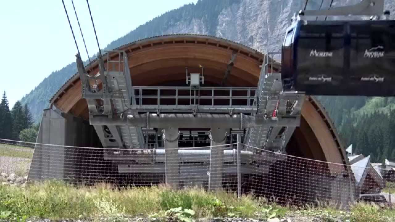 Gare téléphérique Prodains Express à Morzine (74)