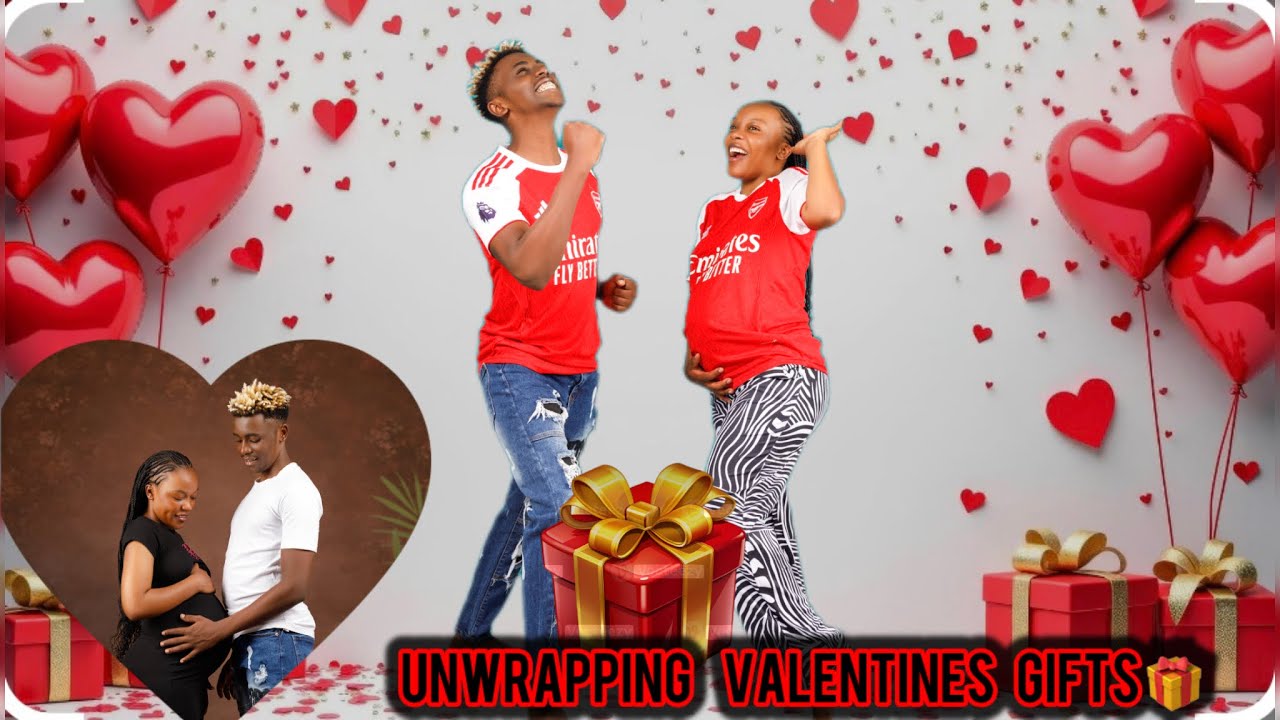 UNWRAPPING OUR VALENTINES GIFTS 🎁. The best feeling ever guys 