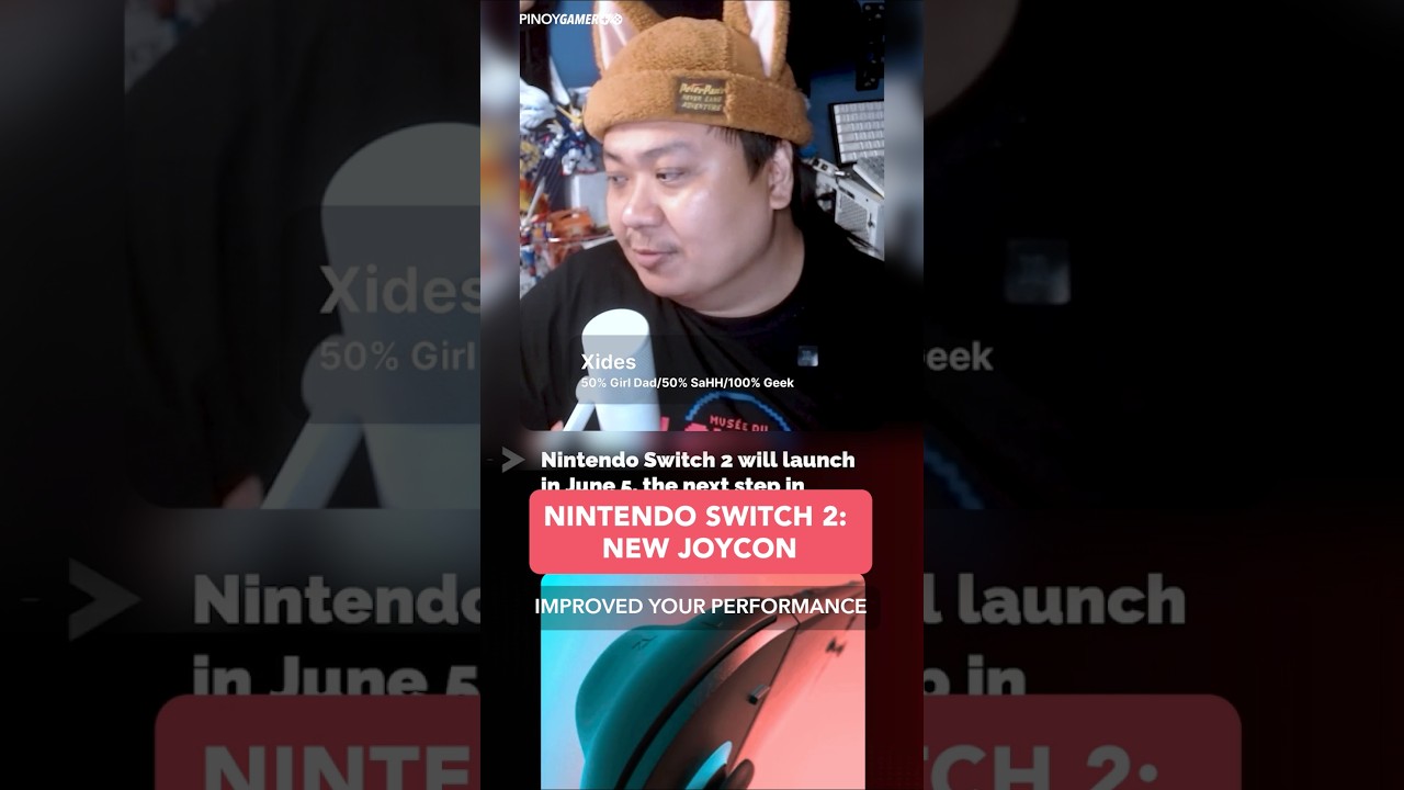 Nintendo Switch 2: new joycon #switch #philippines #pinoygamer #podcast #podcastph #shorts #shortsph