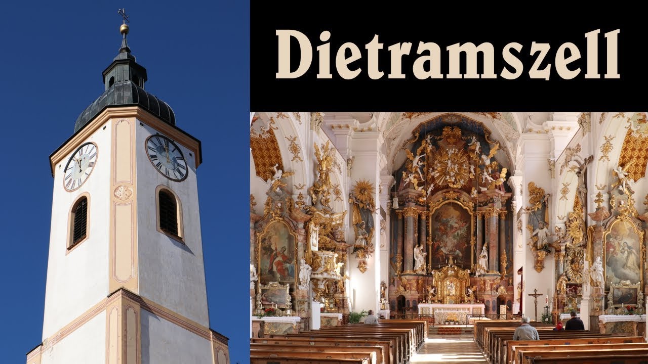 DIETRAMSZELL (TÖL), Pfarrkirche Mariä Himmelfahrt - Reihenläuten und Vollgeläut
