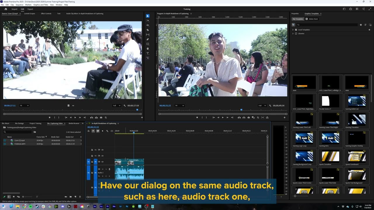 (2025-2026) In-depth Breakdown of Captioning!