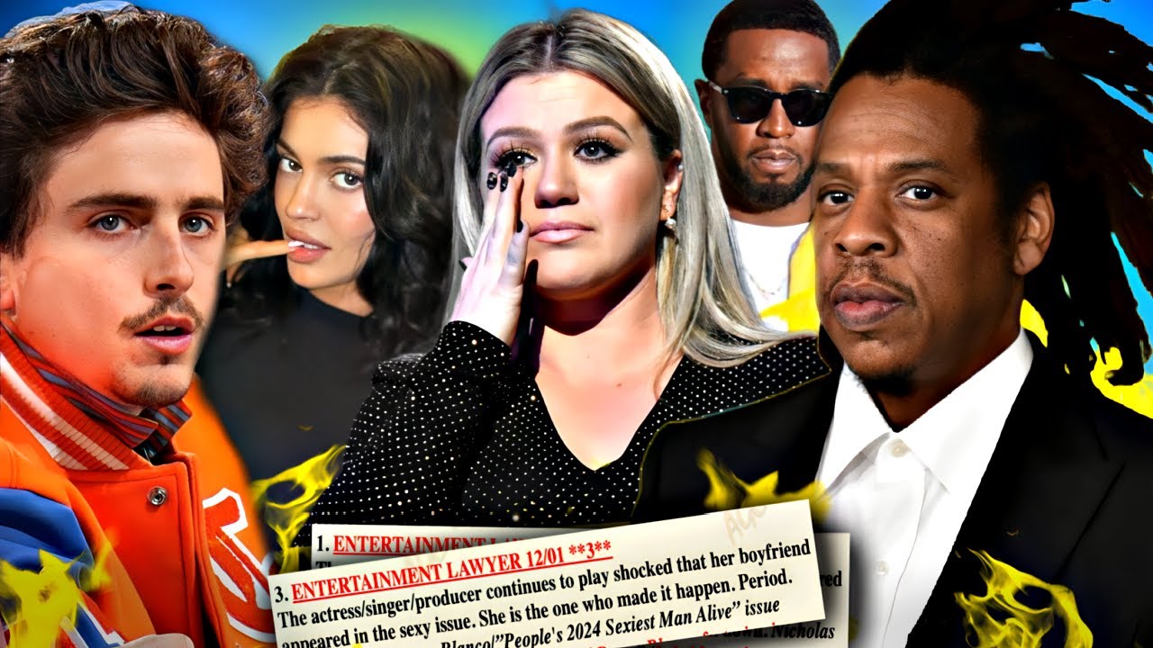 TIMOTHÉE CHALAMET is USING KYLIE JENNER, KELLY CLARKSON in BIG TROUBLE, JAY-Z is DOWN with DIDDY