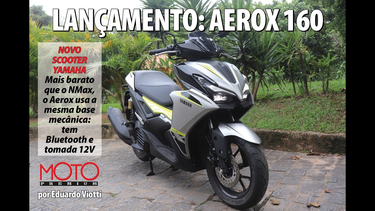 Yamaha Aerox 160 faz média acima de 35 km/l: veja detalhes em nossa avaliação por ruas e estradas