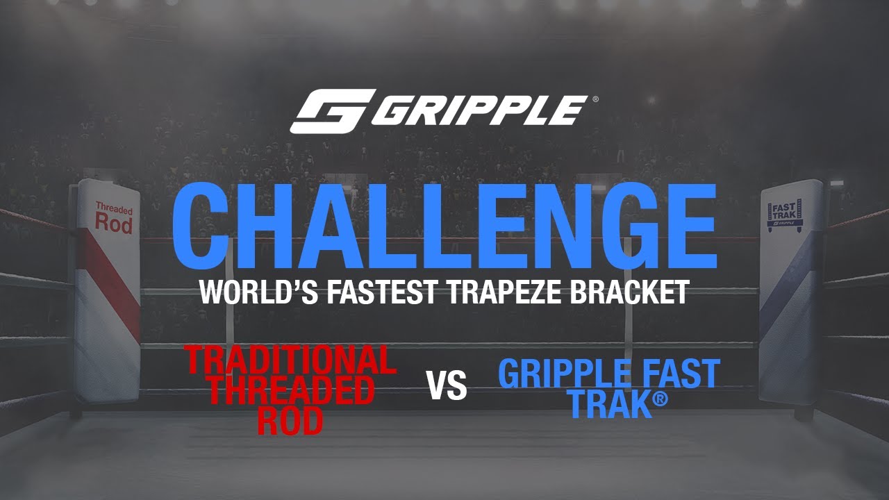 The Worlds Fastest Trapeze Bracket Solution vs Traditional Threaded Rod