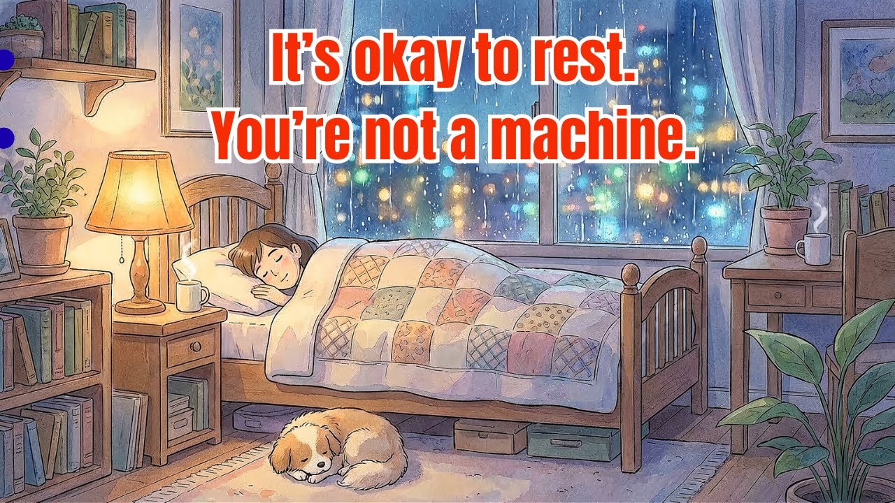 It’s okay to rest. You’re not a machine | Ghibli Relaxing Music