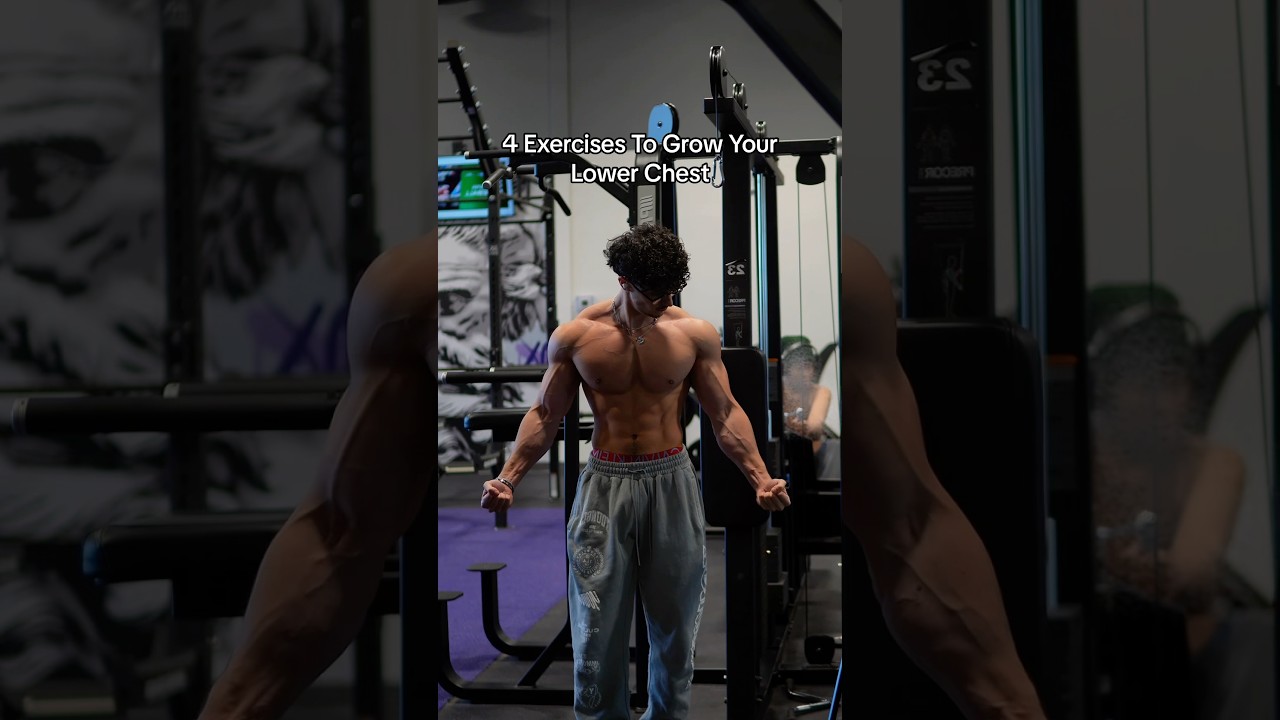 4 Exercises To Grow Your Lower Chest 🦾