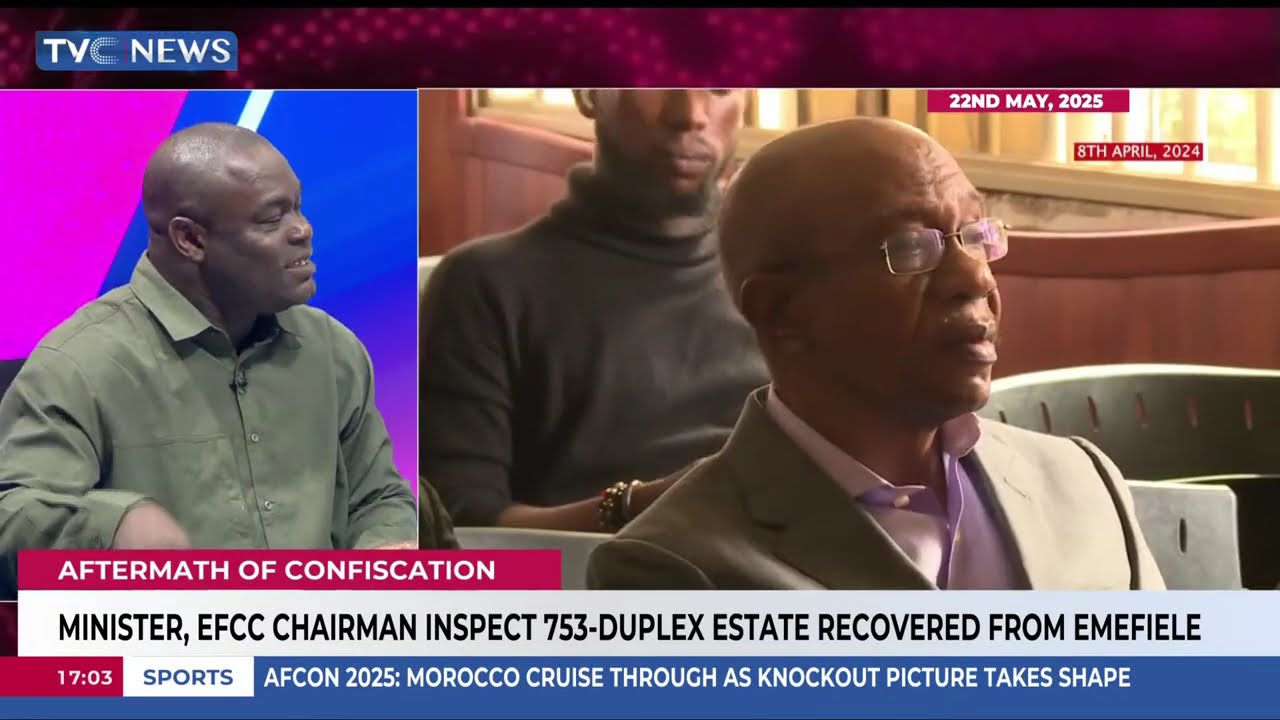 JH Recap: Minister, EFCC Chairman Inspect 753-Duplex Estate Recovered From Emefiele