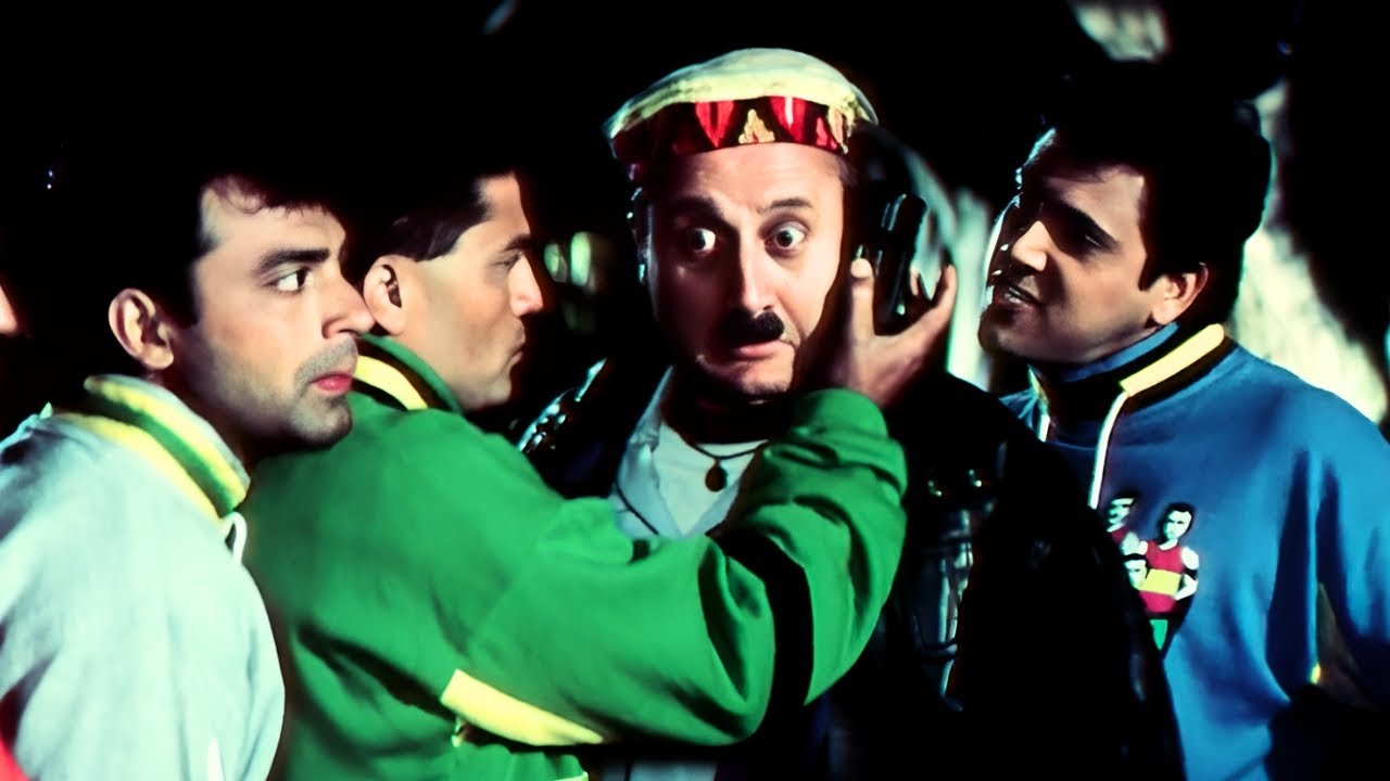 गोविंदा ने निकाली लड़की की आवाज🤣 | Funny Bollywood Comedy | Shola Aur Shabnam | #anupamkhercomedy