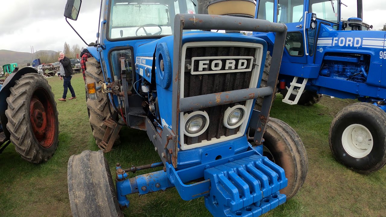1978 Ford 7600 Load Monitor 4.2 Litre 4-Cyl Diesel Tractor (96 HP)