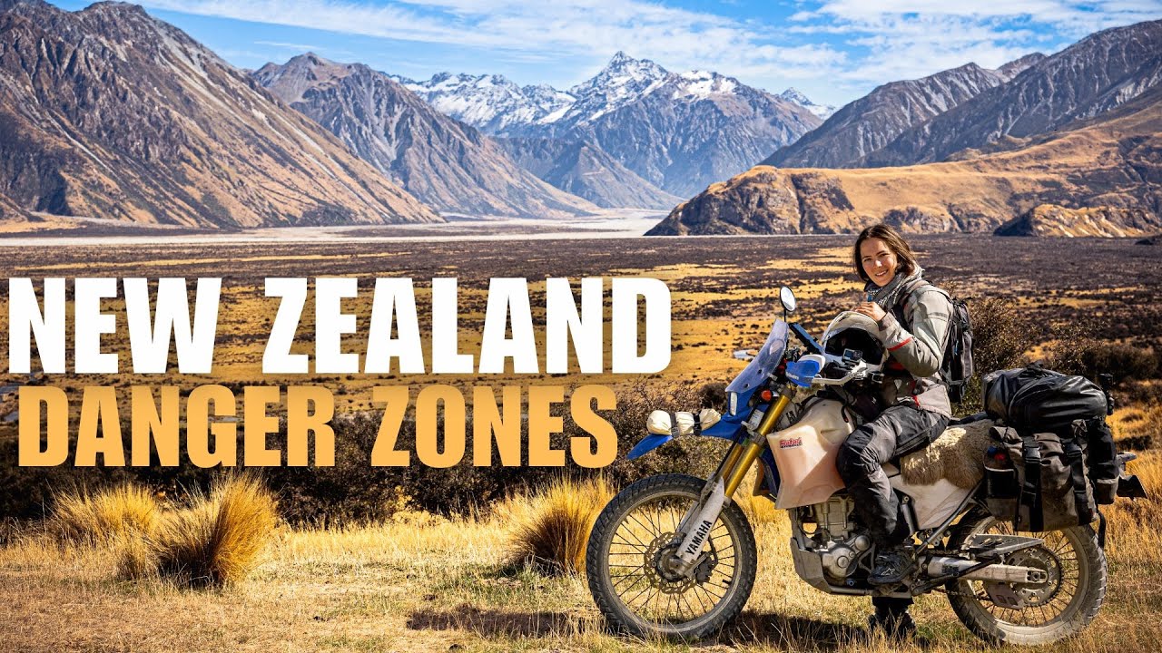 New Zealand Adventure Ride: Skippers Road, The Branches, Old Woman Track, Mt Sunday, Oreti Beach -E4