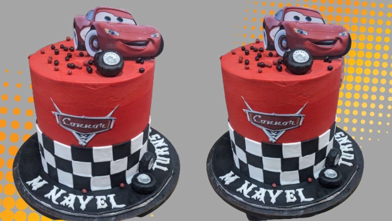 Disney Cars Cake / Butter Cream Cake