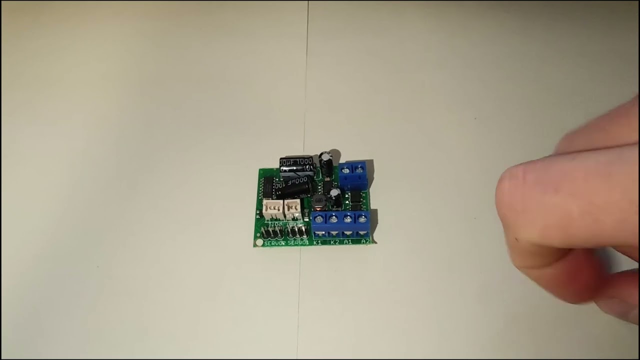 Decoderwerk 00501 Bahnschrankendecoder mit Sound und Servo (Produktvideo)