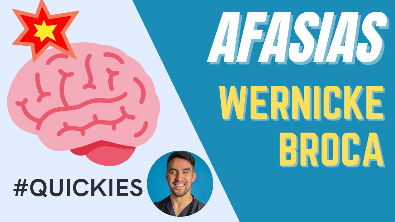 ¡AFASIA! BROCA y WERNICKE SIN MEMORIZAR!!!