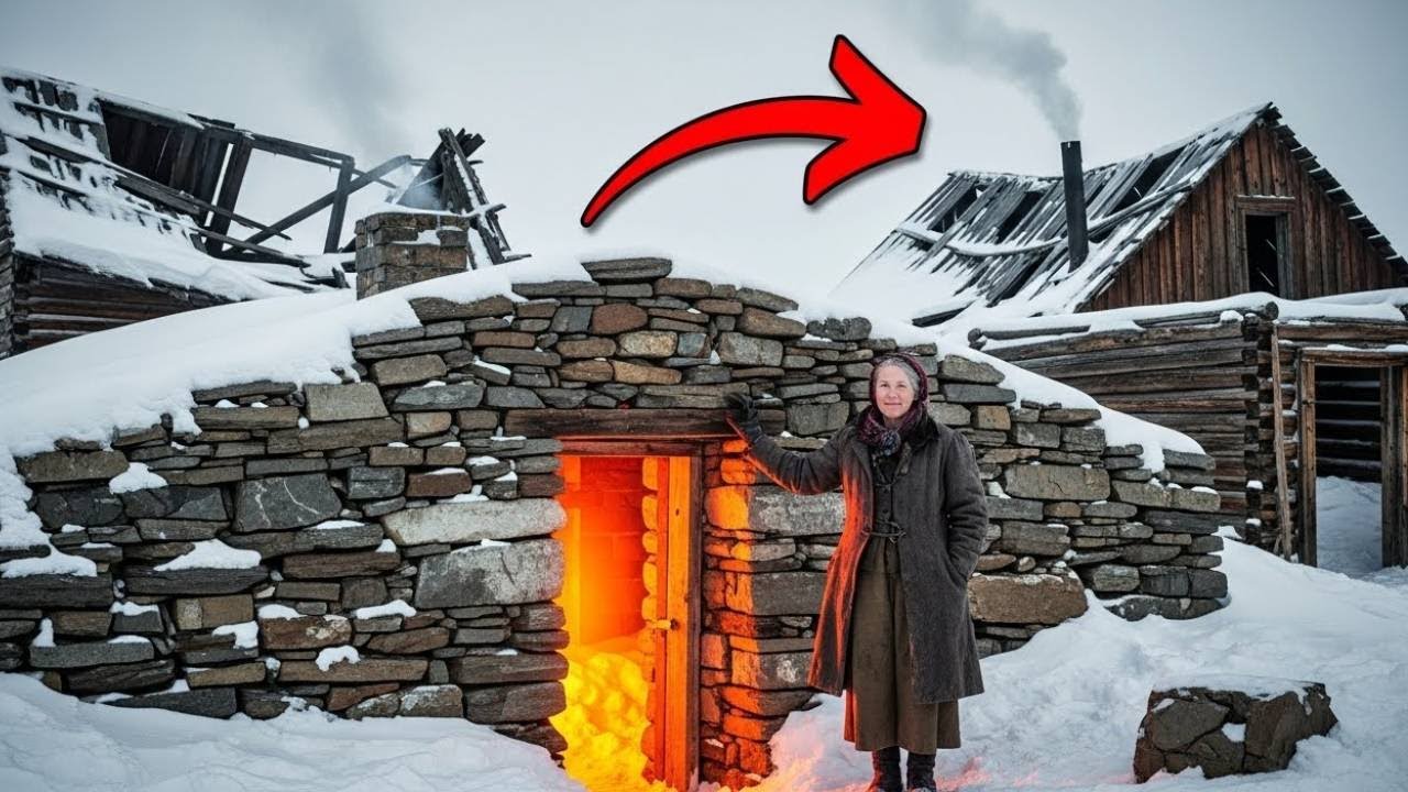 Neighbors Laughed When She Built a Stormproof Stone Shelter — Until It Saved Her During Snowstorm