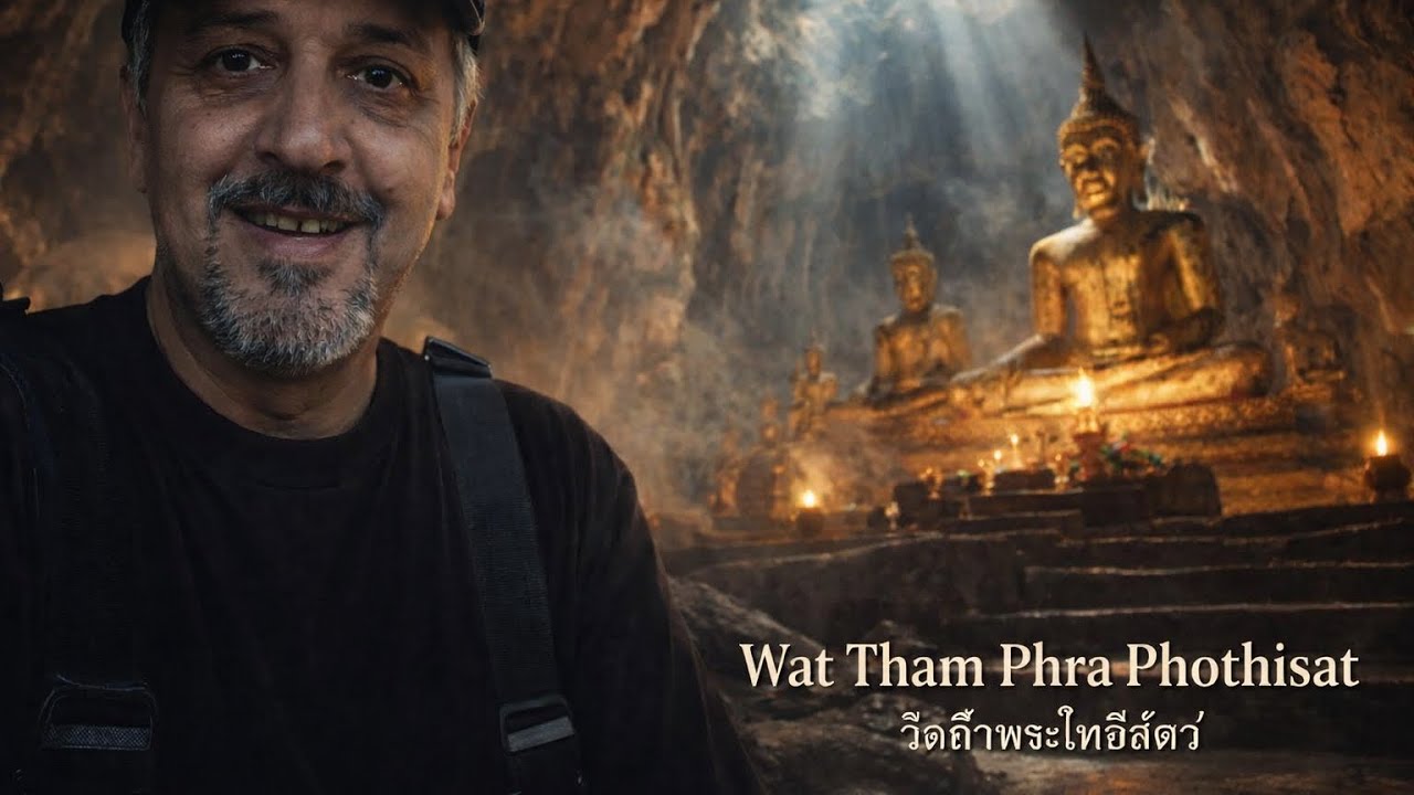 La grotta sacra che pochi osano visitare | Wat Tham Phra Phothisat 🇹🇭