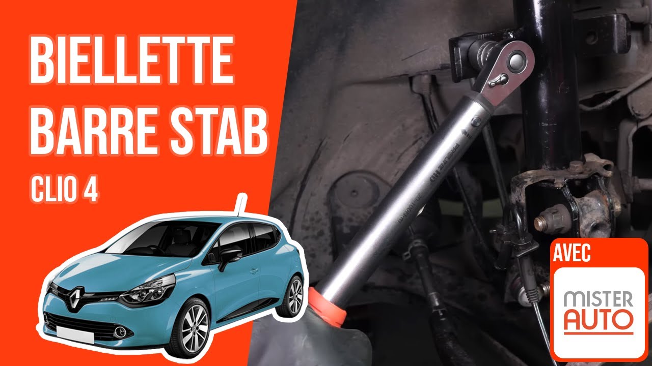 Changer la Biellette de Barre Stabilisatrice Clio 4 🚗