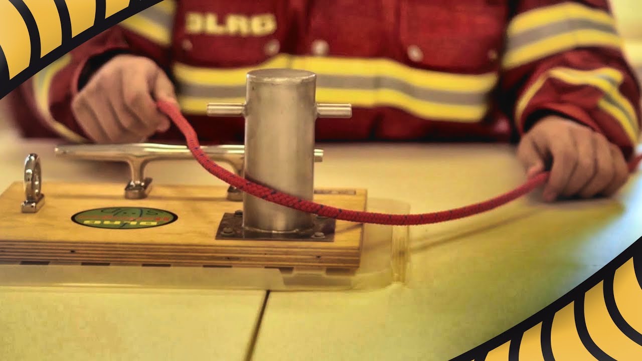 DLRG.TV - Belegen eines Kreuzpollers