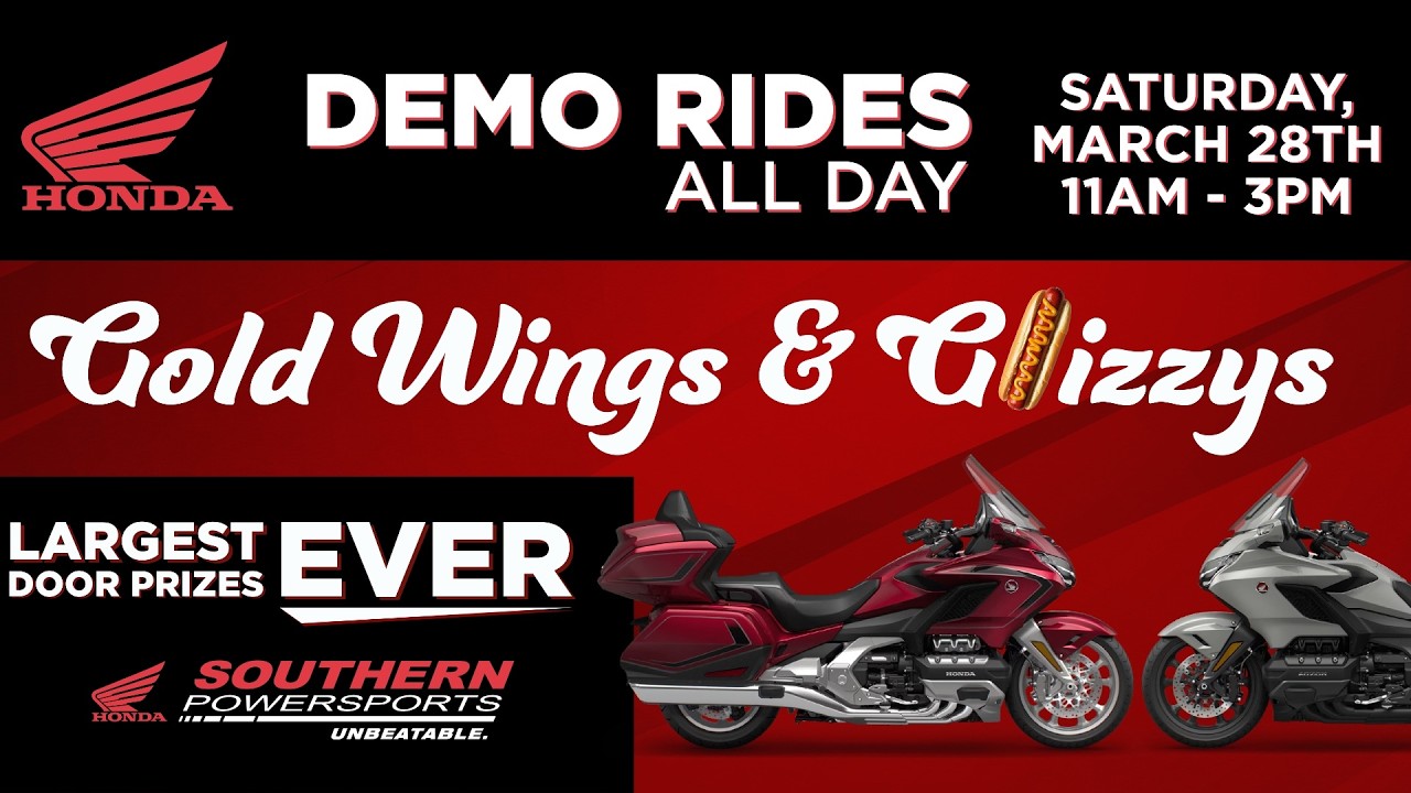 Will you be joining me at Goldwings and Glizzies in March?