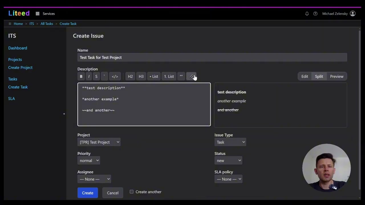 Liteed ITS Walkthrough | Event-Driven Issue Tracking with SLA Automation