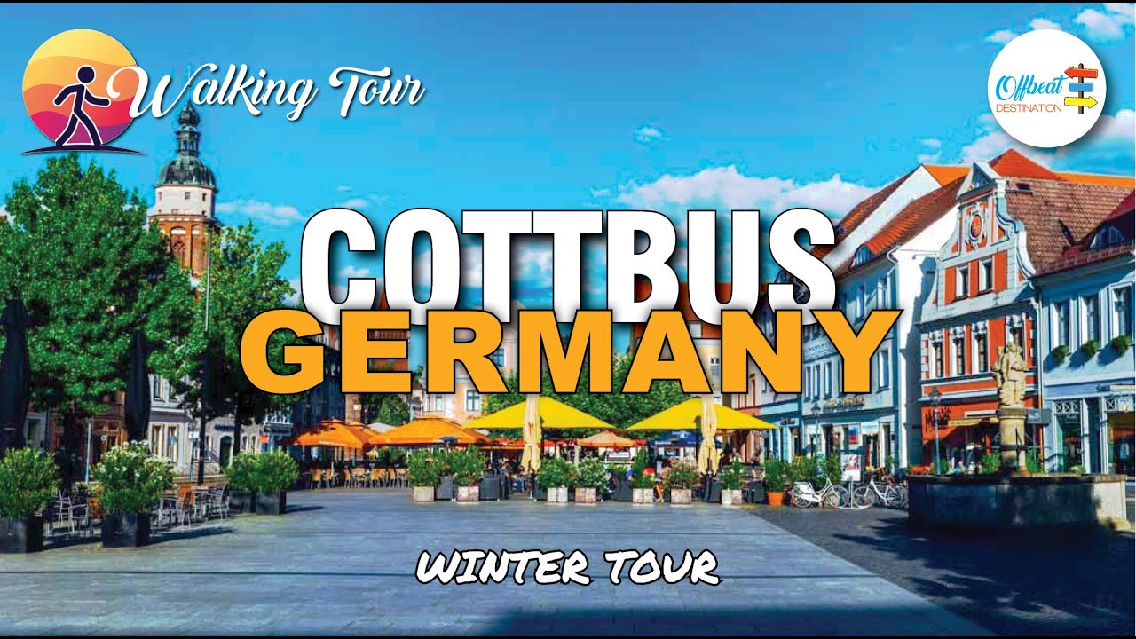 The Enchanting Winter Charm of Cottbus 2025, Germany in 4K UHD